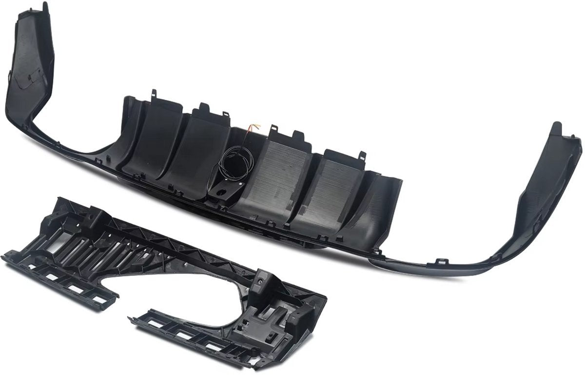 Diffuser Vortex - Achterbumper Diffuser Lip met Uitlaat Tips - Voor Mercedes E-Klasse W213 E300/E400/E63 (2016-2020) - AMG Stijl - Auto Accessoires