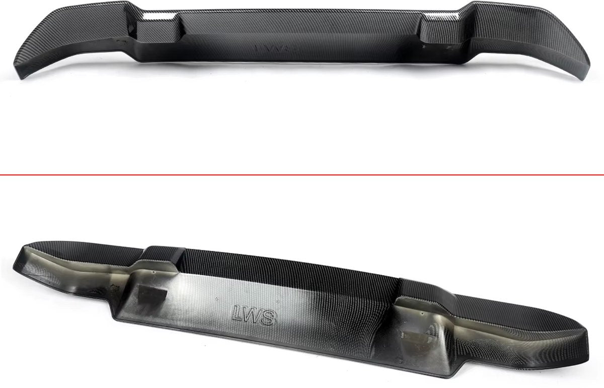 Dakspoiler - Voor Land Rover Defender 90/110 2020-2023 - Auto accessoires - Achterspoiler - Top wing - Carbon Look