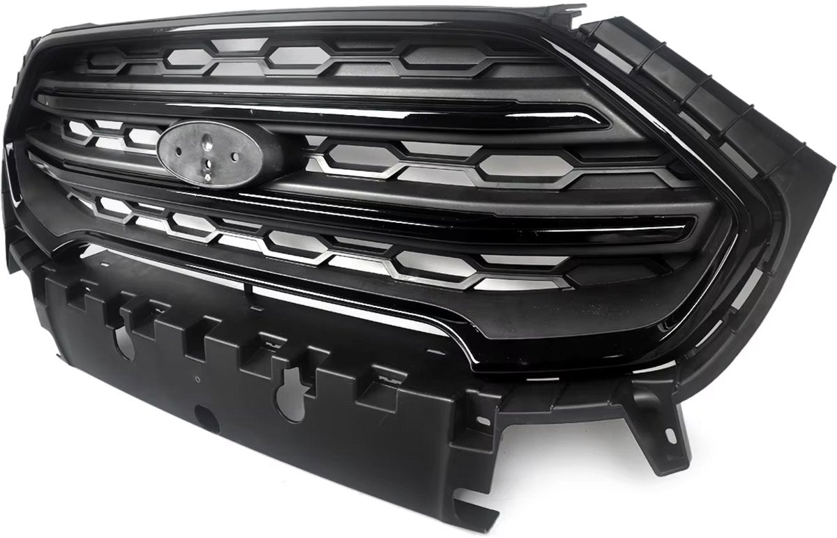 Voorbumper - Voor Ford Ecosport 2018-2023 - Auto accessoires - Voorbumpergrille - Geschilderd - Zwart