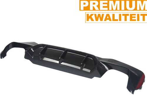 Achterbumper - Voor BMW 5-Serie G30 M Sport 2017-2019 - Auto accessoires - Diffuser - Carbon Look - M5 stijl