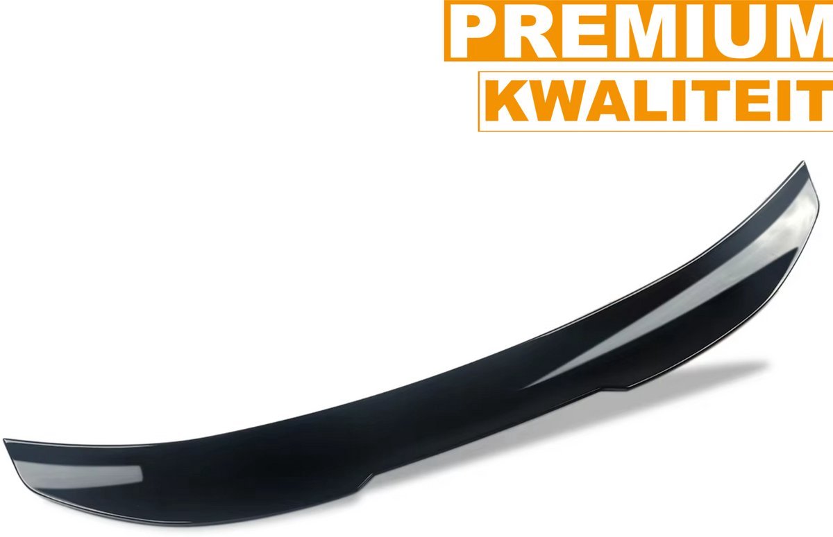 Spoiler Veltrix - Kofferbak Lip Spoiler - Voor BMW 5 Serie M5 G30 (2017-2022) - Glanzend Zwart - Auto accessoires