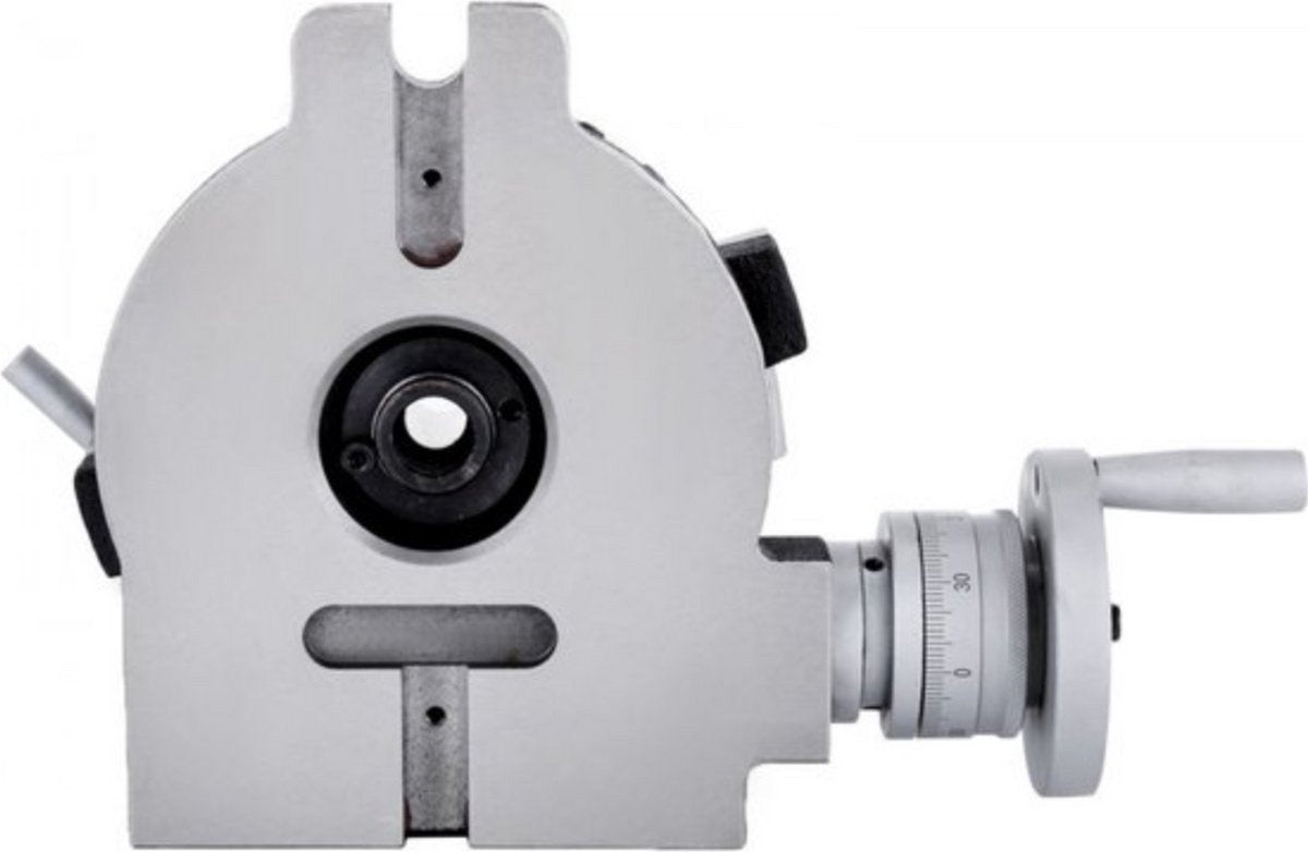 Roterende Werkbank - 150 mm - Werktafel - Draaitafel - Horizontaal/Verticaal - Sleuven - Voor CNC & Freestafels