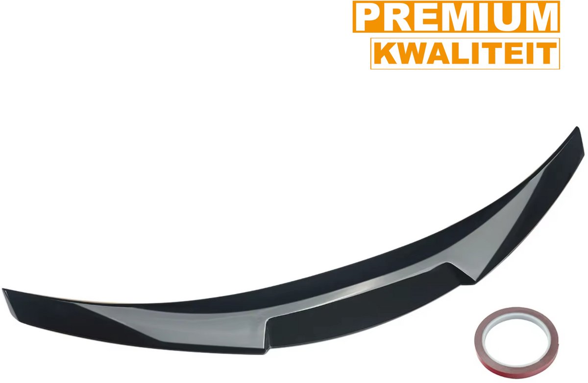 Achterspoiler - Voor BMW F32 4-Serie Coupe 2013-2020 - Auto accessoires - Kofferspoiler - Lipspoiler - Gloss Zwart
