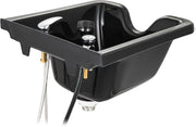 Haarwasbak kapper - Wasbak - Zwart Kapsalonmodel - Wastafel - Ook voor thuiskapster - Salon wasbak - Incl. Extra Toebehoren