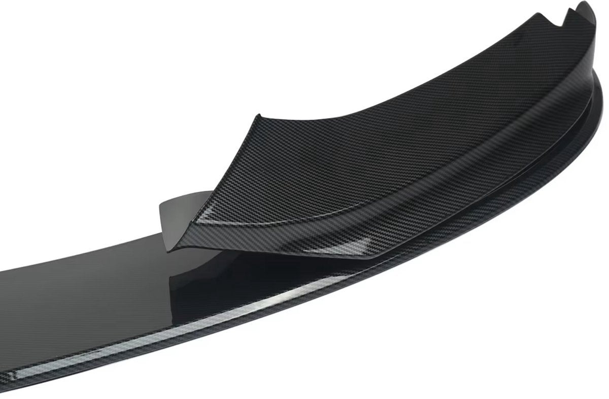 Splitter Kit Torvex - Voorbumper Spoiler Splitter Lip Kit - Voor BMW F32 430i/440i M Tech (2014-2020) - Koolstofvezel Look - Auto accessoires
