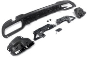 Diffuser Deluxe Vultran - Achterbumper Diffuser Deluxe - Voor Mercedes E-Klasse W212 (2014-2016) - AMG E63 Stijl - Glanzend Zwart - Auto Accessoires