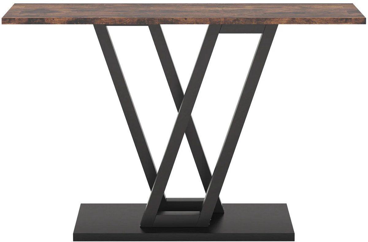 Consoletafel Giggs - Haltafel - 110cm - Wandtafel - Gang of woonkamer - Bruin