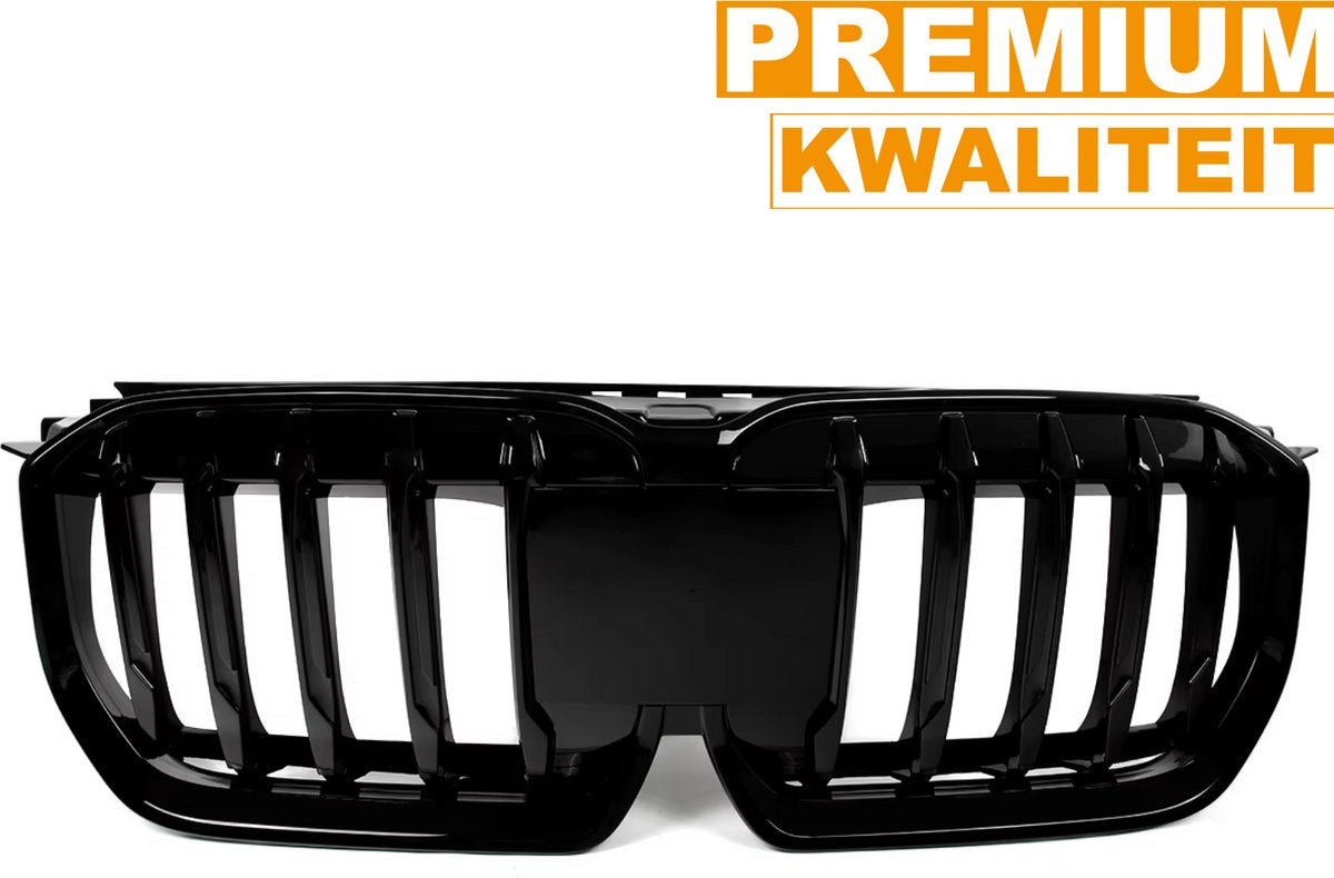 Voorbumper Grill Mesh - Voor BMW X1 U11/U12 M Sport (2022-2024)- Enkele Lijn Stijl - Niergrill - Auto accessoires