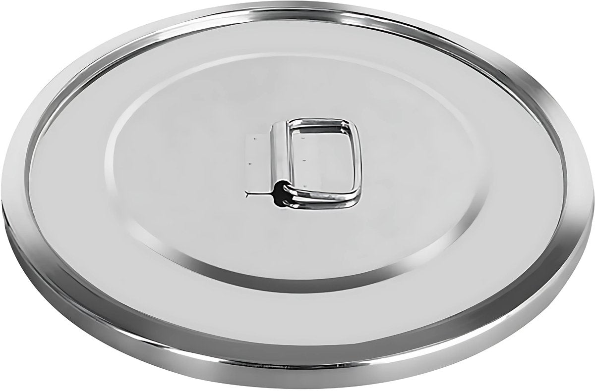 6L Roestvrijstalen Rijstemmer - Rijst dispenser - Voorraadcontainer - Voor Graan en Droog Voedselopslag - Met Deksel en 3-Knops Slot