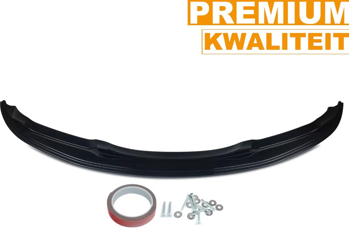 Splitter Lip Razor - Voorbumper Bescherming Splitter Lip - Voor BMW 3 Serie E90/E91 M Sport (2005-2008) - Gloss Zwart - Auto accessoires