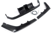 Achterbumper Diffuser Lip met LED - Voor BMW F80 M3/F82 M4 (2015-2020) - Koolstofvezel - Auto accessoires