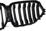 Radiator Grille Ignar - Auto Radiator Nier Kap Grille Enkel Lijn - Voor Bumper Grille Glanzend Zwart - Voor BMW X6 G06 M60i LCI 2024 - Auto Accessoires