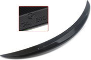 Bumper Lip Stronix - Achterkofferbak Bumper Lip Spoiler - Voor BMW 3 Serie E90 (2005-2011) - MP Stijl - Koolstofvezel Look - Auto accessoires
