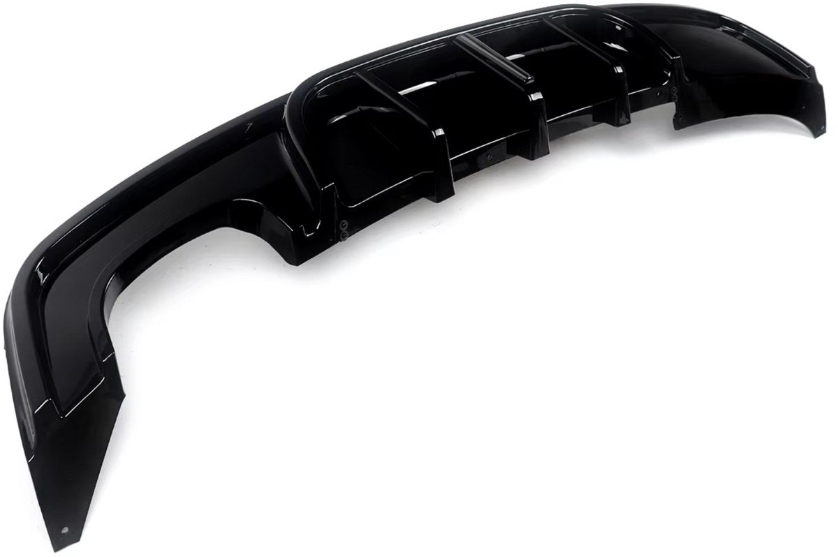 Achterdiffuser Bumper - Voor BMW 1 Serie E82 Coupe 135i M Sport - Carbon Look F1 Stijl - Auto accessoires