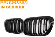 Grille PreLux - Voorbumper grill PRO - Voor BMW E46 98-01 - 2 Deurs Coupé Cabriolet Pre-Facelift - Auto Accessoires