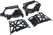 Achterdiffuser en Uitlaatpijp - Voor Mercedes A-Klasse W177 AMG A35 Look (2018+) - Zwart - Auto Accessoires