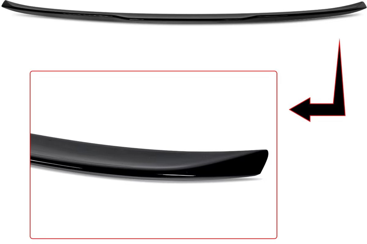 Achterspoiler - Voor BMW G20 M340i G80 M3 2019-2024 - Auto accessoires - Sport spoiler - Achterklepspoiler - Gloss Zwart