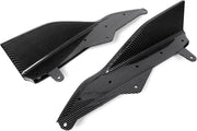 Zijrokken Extension Lip Deluxe - Voor BMW 2 Serie G42 (2022-2024) - M Performance Stijl - Glanzend Zwart - Auto accessoires