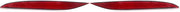 Reflectoren - Achterbumper Balken - Rood - Voor Tesla Model X (2016-2023) - 1034342/1034343 - Auto Accessoires