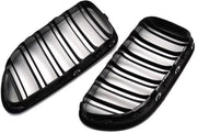 Voorbumper grille - Voor BMW 6 Serie F12/F13/F06 M6 (2012-2018)- Gloss Black - M Look - Auto accessoires