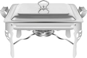 Buffetverwarmer - Chafing dish - Buffetwarmer - Warmhoudplaat - Warmhoudbakken - Voor Catering en Buffetserveren