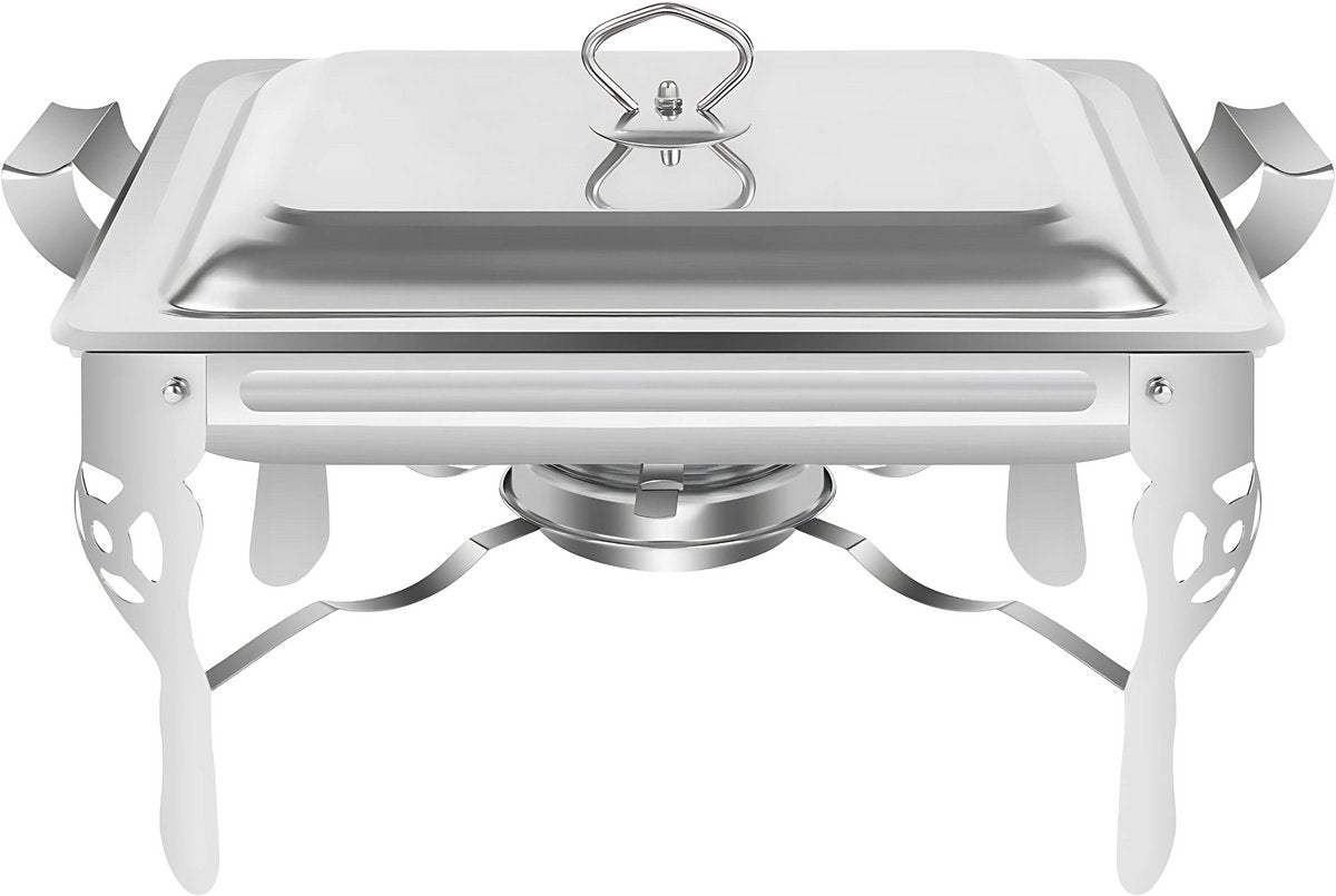 Buffetverwarmer - Chafing dish - Buffetwarmer - Warmhoudplaat - Warmhoudbakken - Voor Catering en Buffetserveren