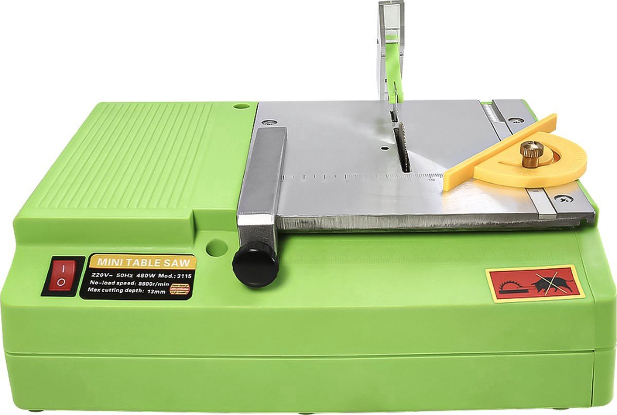 Tafelcirkelzaag - Groen - Multifunctioneel - 220V