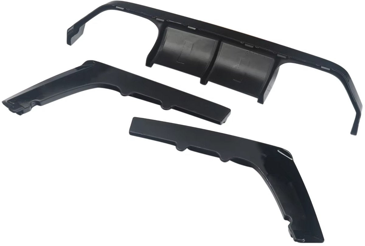 Achterdiffuser Lip - Voor BMW F80 M3/F82 M4 (2015-2020) - Glossy Black - Auto accessoires - Achter bumper
