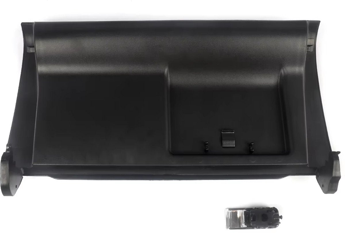 Zwart Handschoenenkastje Deurdeksel - Voor Audi A4 B7 (2001-2008) - Met Gesp - Auto Accessoires