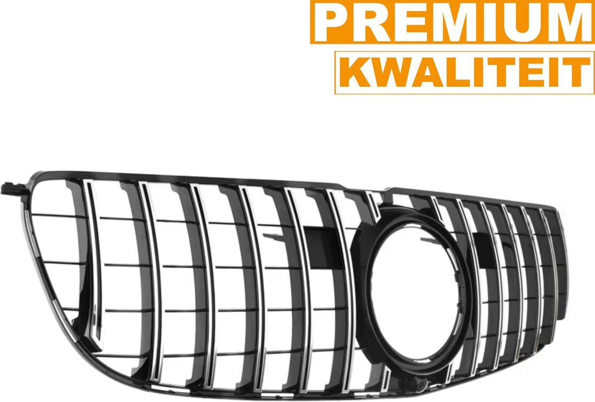 Voorbumper grille Nitronox - Panamericana GT Stijl - Auto Accessoires - Voor Mercedes GLS Klasse W166 (2016-2019)