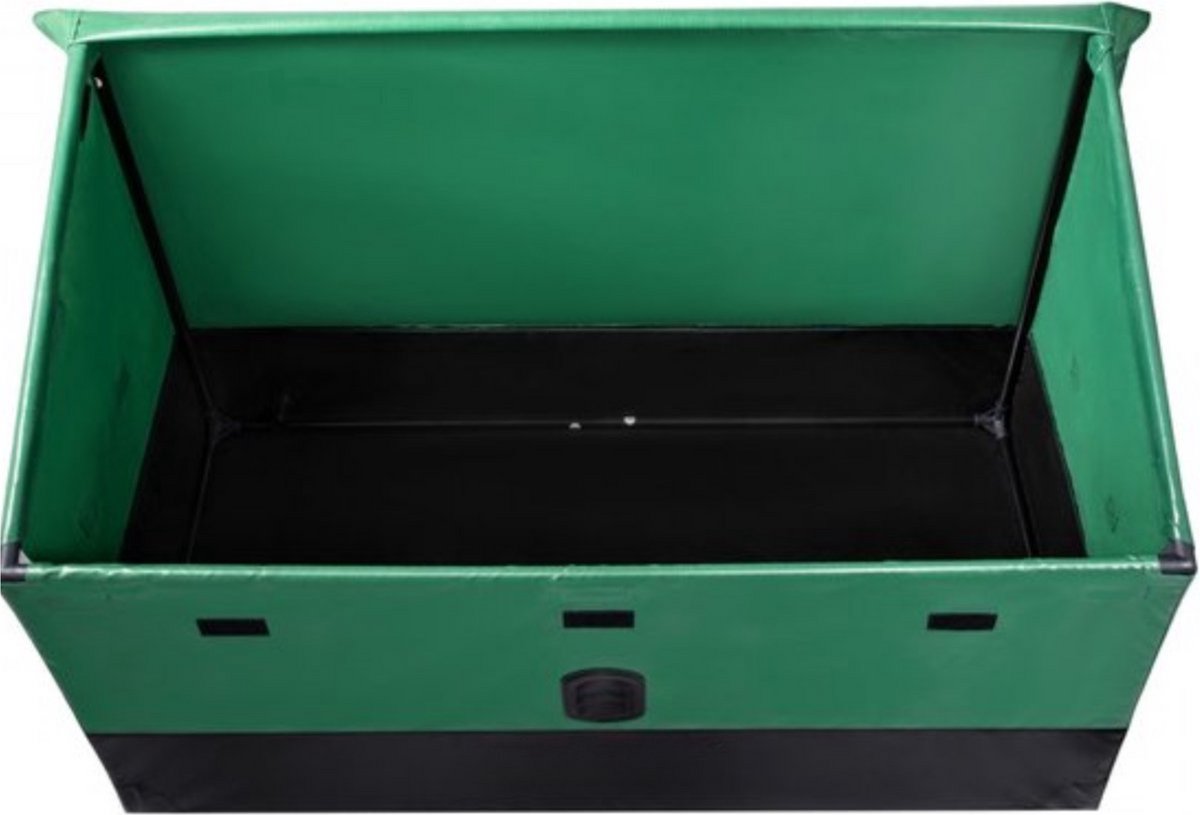 Opbergbox met deksel - 440L - Tuinbox - Buitenopbergbox - Kussenbox - Buiten - Opbergdoos - 1430x675x605mm - Waterdicht