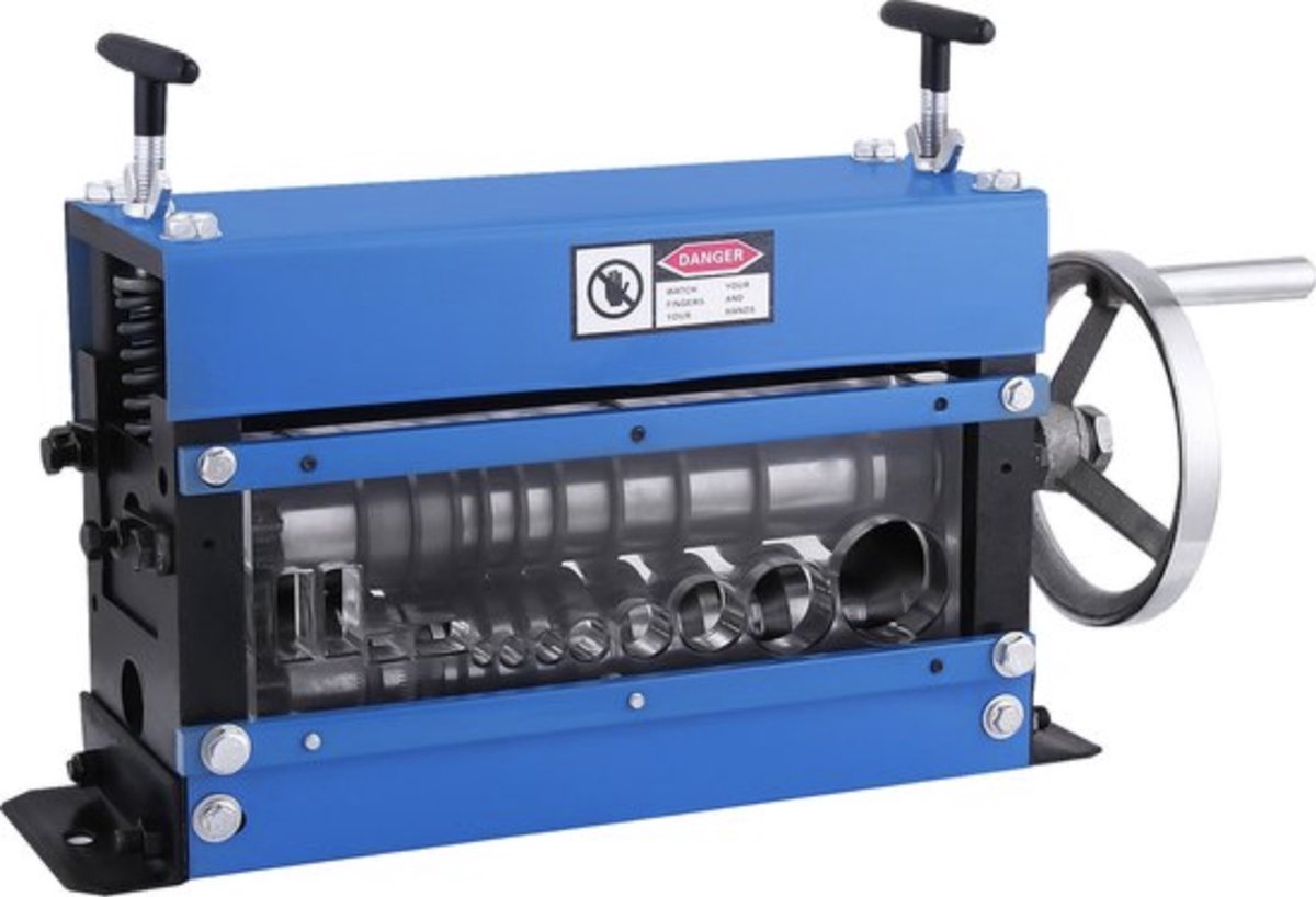 Happyment Elektrische Kabelstripmachine - 11 kanalen - Draadstripmachine - Kabelstripper - Stripmachine - 1.5-40MM
