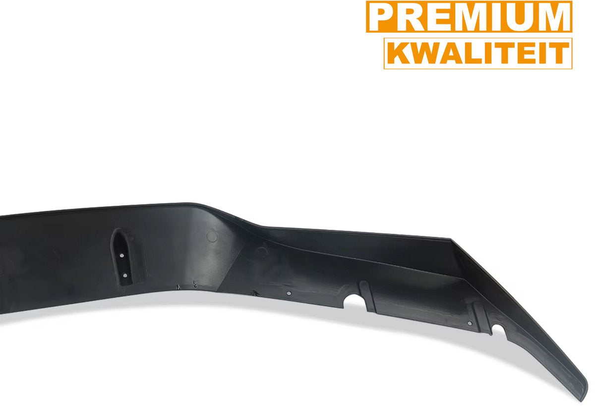 Voorbumper Lip Splitter - Gloss Zwart - Voor BMW 5 Serie F90 M5 (2018-heden) - Alleen Geschilderd - Auto Accessoires