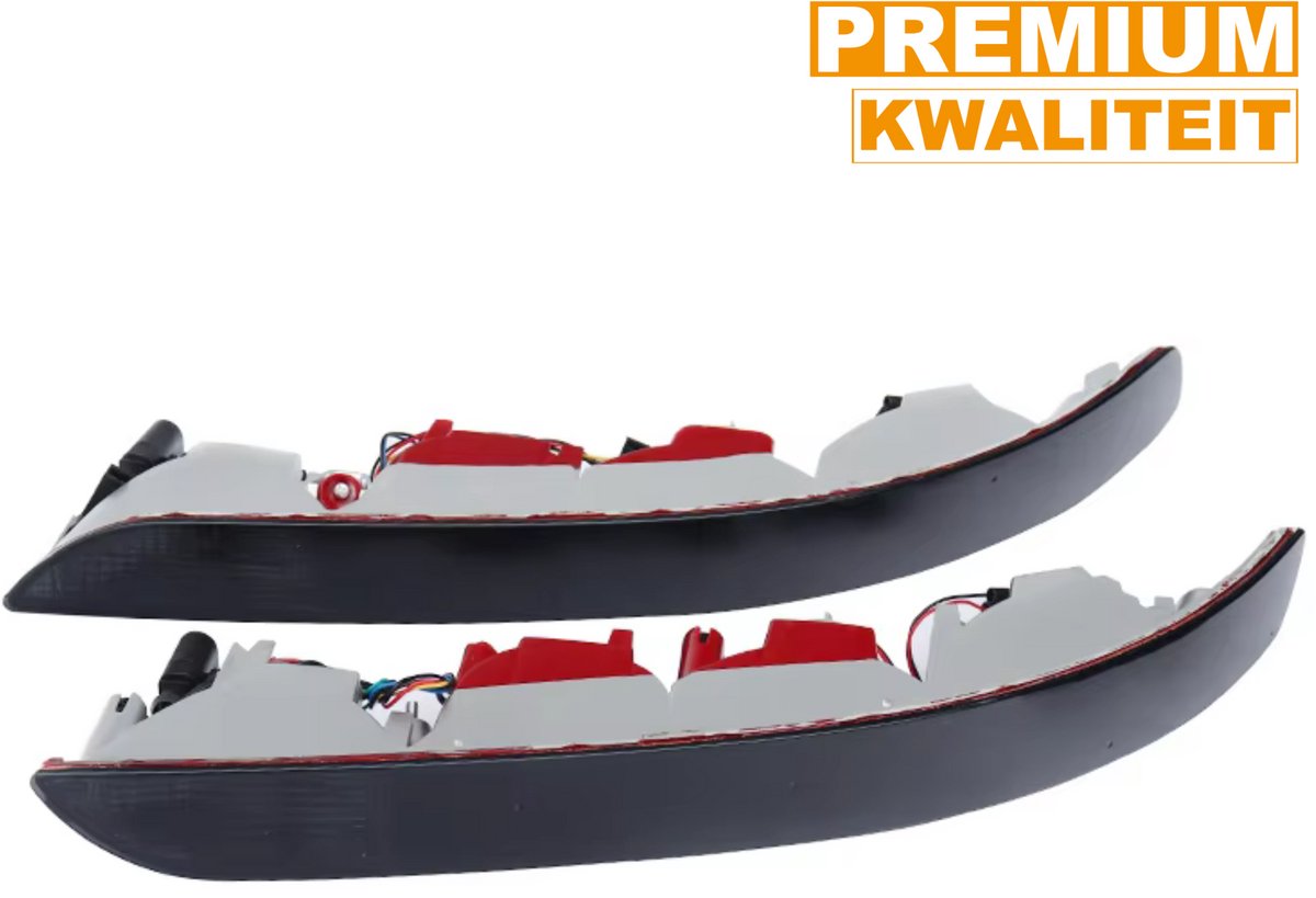 Remstoplamp - Achterbumper Onderzijde - Voor Audi Q5 (2009-2017) - Gerookte Lens - Set van 2 - Auto Accessoires