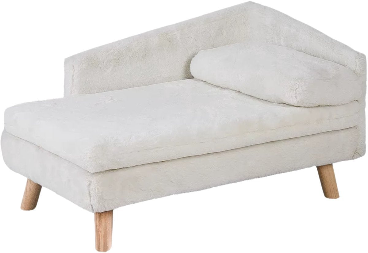 Kattenmand Cevila - Luxe - Op poten - Kattenbed - Hondenmand - Hondenbank - Hondensofa - Hondenzetel - 80cm