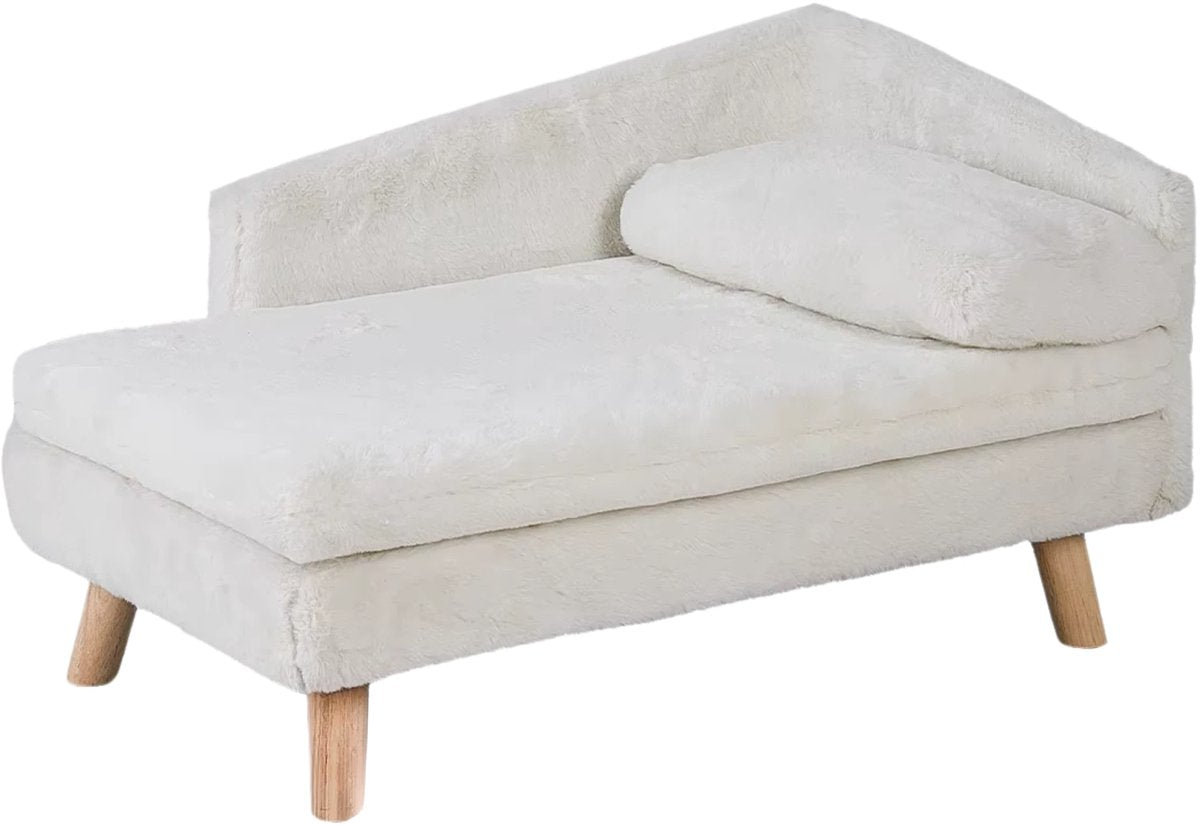 Luxe Kattenmand Cevila - Op poten - Kattenbed - Hondenmand - Hondenbank - Hondensofa - Hondenzetel - 70cm