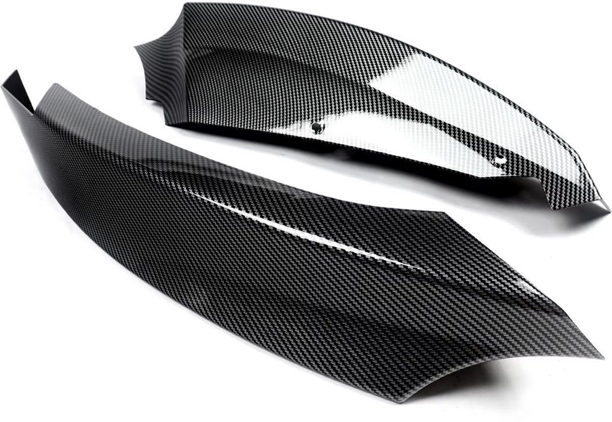 Zijspoiler Splitter Carbon- Voor BMW 1 Serie E82 M Sport (2007-2013)- Carbon Look - Auto accessoires