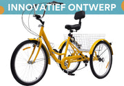 Bolt Edge Driewieler voor volwassenen - Opvouwbare Trike fiets - 24 inch