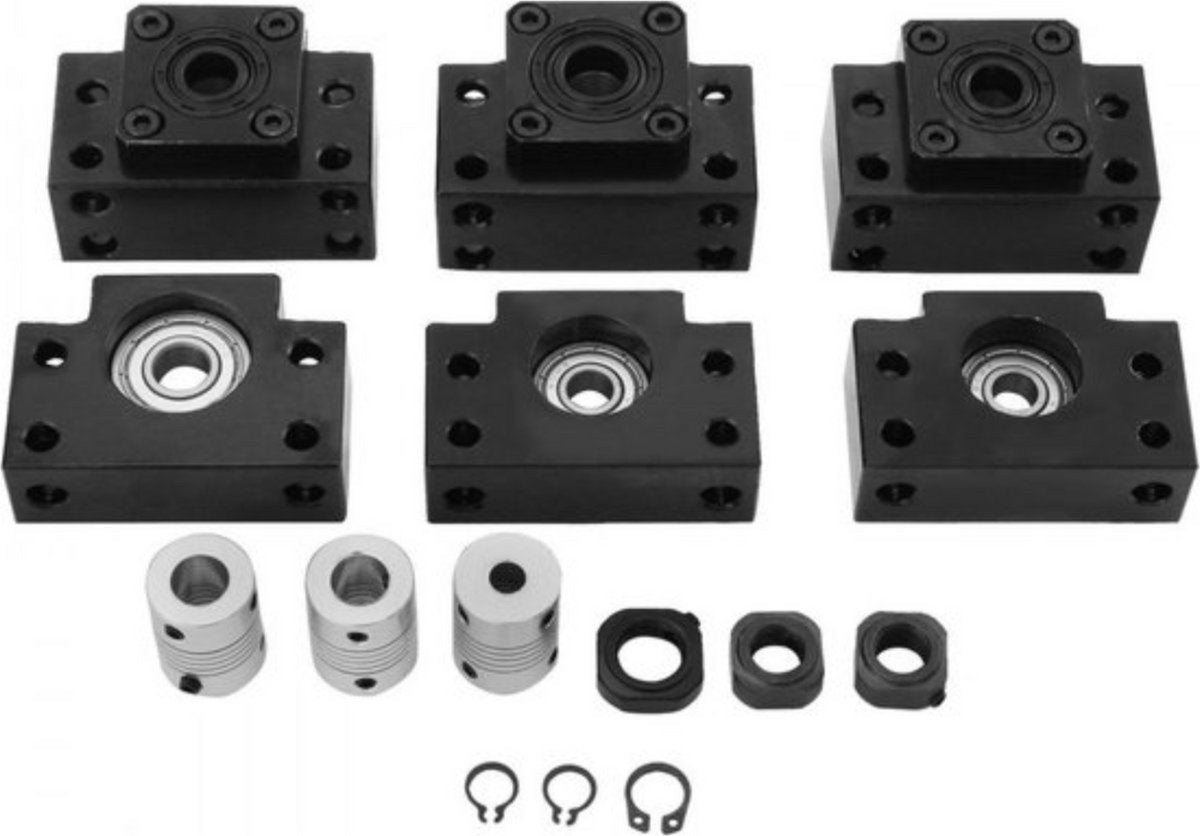 Lineaire Geleiding SBR20 - Lineaire rail - Lineair lager - Met 3x Kogelomloopspindels RM1605 - Voor CNC Machines