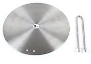 Inductiekookplaat Warmteverdeelplaat met Handvat - Voor IJzeren & Keramisch Kookgerei - 3-Laags Warmteverspreider - Keukenaccessoire voor Alle Kookplaten