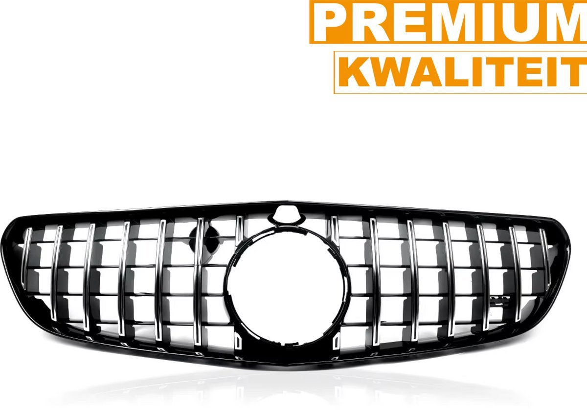 Grille Taviro - Voorbumper GT Grille - Voor Mercedes C217 S63/S65 AMG Coupé (2014-2017) - Chroom + Zwart - Auto Accessoires
