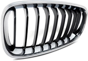 Voorbumper grille - Chroom & Zwart - Voor BMW F34 328i/335i 3 Serie GT (2013-2019) - Links & Rechts - Auto accessoires