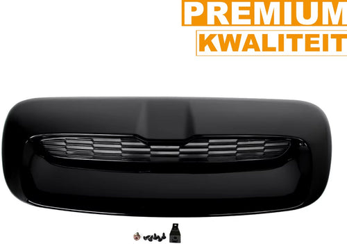 Air vent scoop - Voor Mini Cooper S R55–R59 2007-2014 - Auto accessoires - Hood luchtinlaat - Gloss Zwart