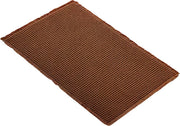 Badmat Fioren - Voor badkamer - Douchemat - Bruin - 60x90cm - Absorberend & antislip - Boho stijl