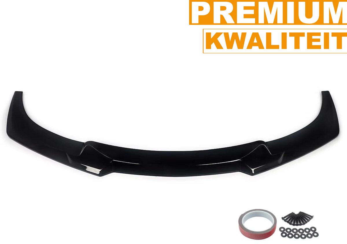 Voorbumper - Voor BMW 6-Serie F06/F12/F13 M Sport 2012-2018 - Auto accessoires - Lipsplitter - Gloss Zwart