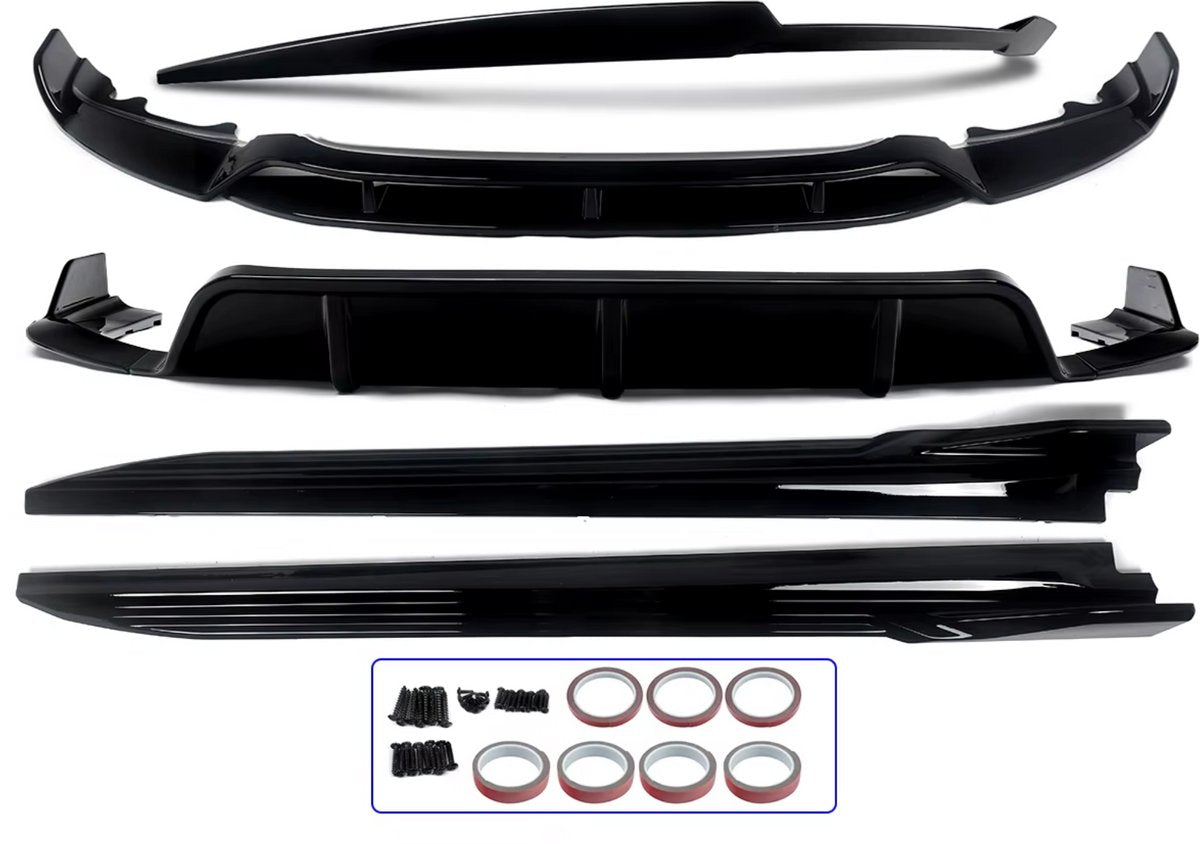 Body Kit PRO - Voor BMW X6 F16/F86 X6M (2014-2019) - M Performance Stijl - Gloss Black - Auto accessoires