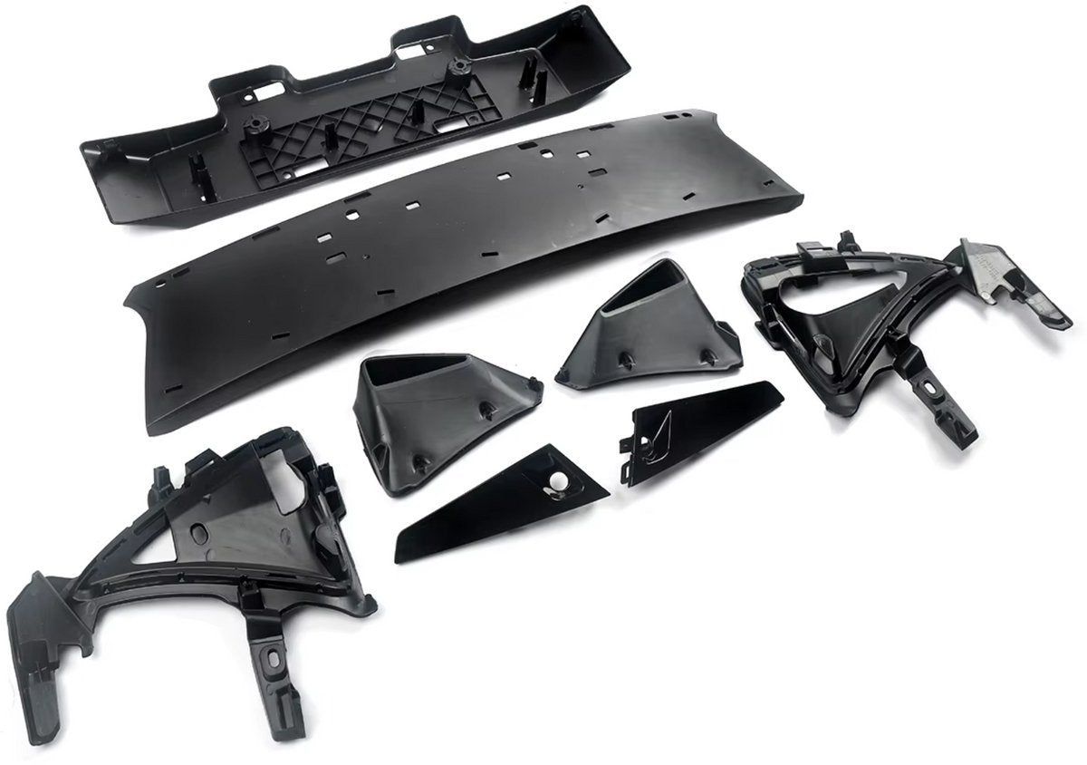 Voorgrille - Gloss Zwart - Voor Lexus IS250/IS350 F Sport (2017-2022) - Boven & Onder - Auto Accessoires