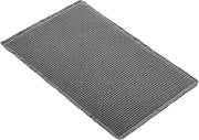 Badmat voor badkamer - Douchemat - Grijs - 60x90cm - Absorberend & antislip - Boho stijl