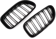 Front Nierengrille Fioren - Dual Line M Look - Zwart - Voor BMW 6 Serie F12/F13/F06 M6 (2012-2018)