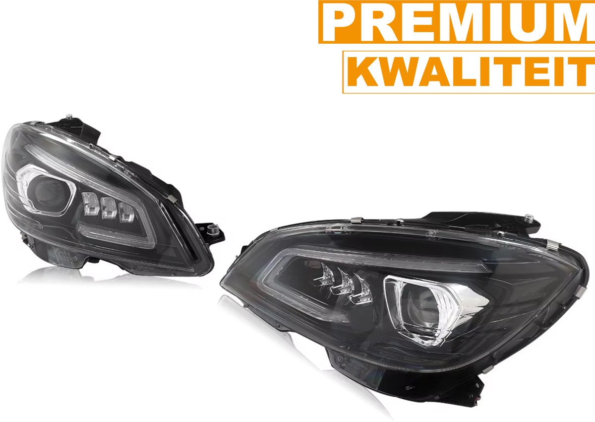 Hoofdkoplampen 2x - Voor Mercedes C-Klasse W204/S204 (2011-2014) - GT Look - Auto Accessoires